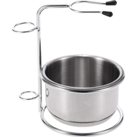 Support Blaireau, Set de rasage de Homme Tasse de rasage + Rasage Titulaire barbe male Rasage Savon Bol Rasage stand (1/5)