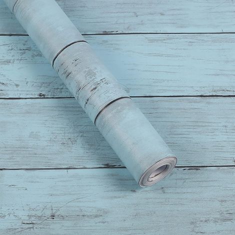 Film Adhésif PVC - Grains De Bois - Imperméable Antisalissure - Autoadhésif Avec Échelle De Découpe - 45 cm x 10 m (1/5)