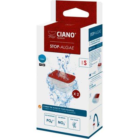 CIANO Repuestos para filtros Stop-Algae (x2) tamaño S