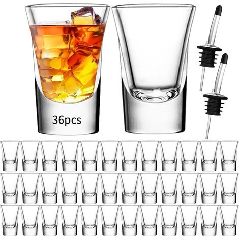 Schnapsgläser 35ml transparent spülmaschinenfest Likör 36 (1/5)