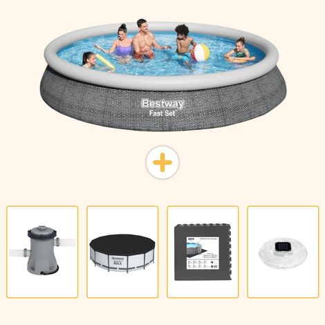 Bestway Bestway Fast Set Ronde - 457x84 cm - 5-pièces S312 (1/5)