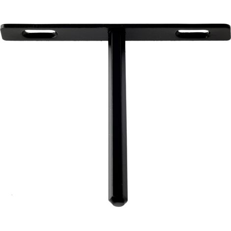 Soporte oculto  Fabricado en Acero  Acabado en Blanco mm  Medidas 12014100 mm  Sistema de Fijación Atornillado  1 Unidad - (1/4)