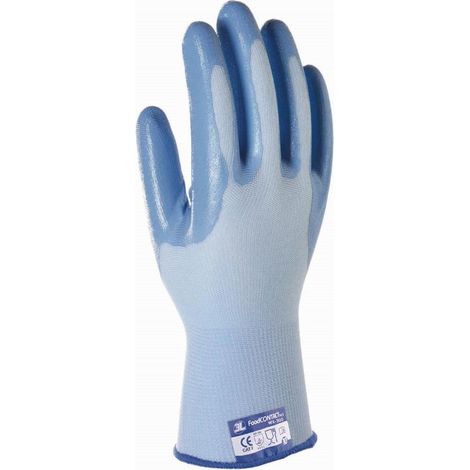 Guantes de nitrilo alimentario "Food Contact" grande (Talla 9) 3L