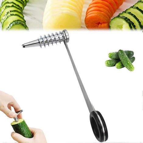 Coupe-spirales piranha 1cs, spiraliseur piranha en acier inoxydable, pour légumes (1/5)