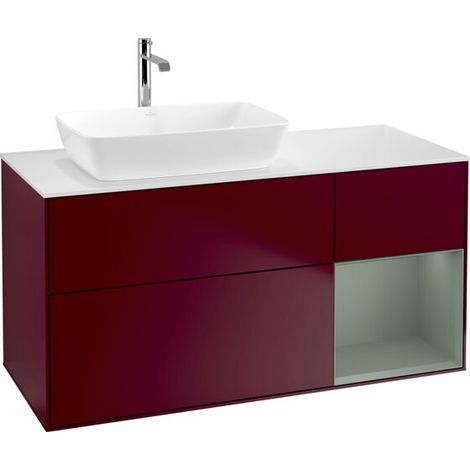 Villeroy & Boch F811GMHB Meuble sous-lavabo Finion F81 (1/2)