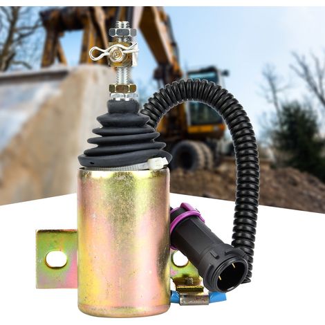 Kraftstoffabsperrventil 12V XHF-1121 E483310000093, passend für Foton 483 Diesel (1/5)