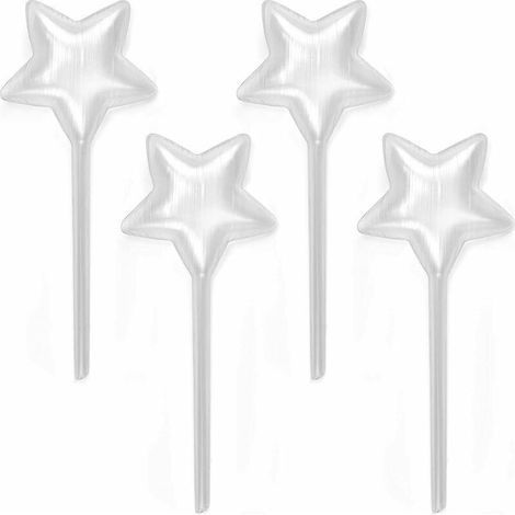 4 Pièces Grande Globes d'Arrosage Automatique, Boule d'Arrosage Verre, Bulbes d'Arrosage Goutte à Goutte, Arrosage Plante Vacances pour Plantes (1/5)