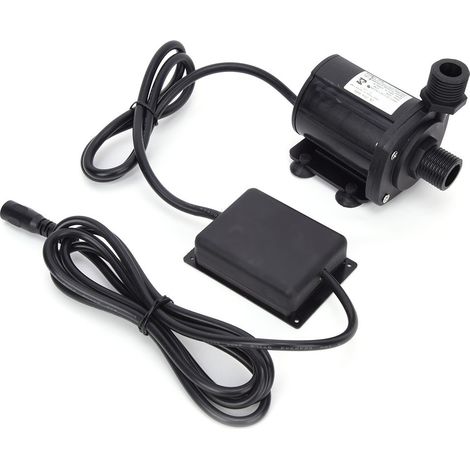 24V bürstenlose Gleichstrom-Wasserpumpe 1200L/H Warmwasserbereiter Fußbodenheizungs-Booster-Umwälzpumpe (1/5)