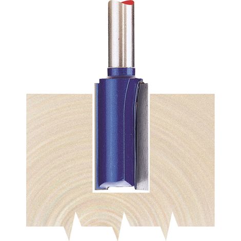 Draper 75334 TCT Router Bit, 1/4"" Straight, 12.7 x 25mm (1/5)