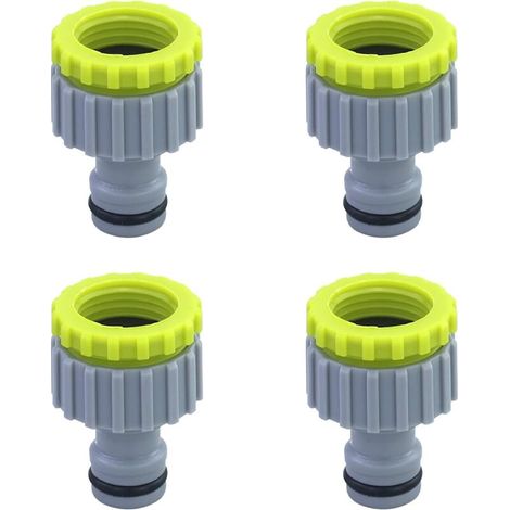 4 raccords de tuyauterie d'eau standard,1/2Pouce à3/4Adaptateur en poucesABSNouveaux matériaux (1/5)