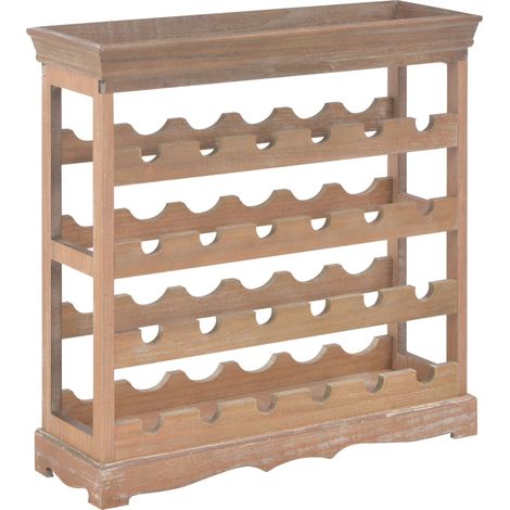 Weinschrank Braun 70 x 22,5 x 70,5 cm MDF vidaXL (1/5)