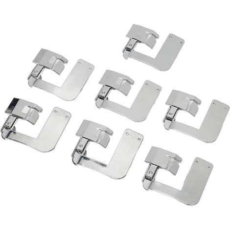 Set mit 7 breiten Saumrollen-Nähfüßen, Größen 8/8 bis 2/8 Zoll, Nähzubehör (1/5)
