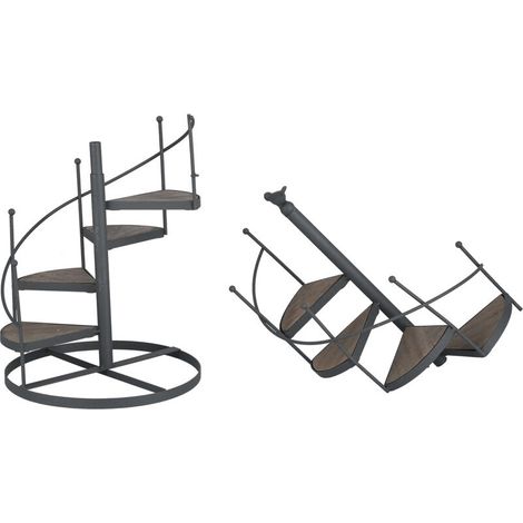 Étagère à plantes décorative de Style européen, support multifonctionnel en fer forgé, facile à installer pour le balcon et le salon (1/5)