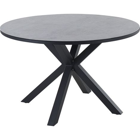 Gartentisch MALETTO 120 cm 120 cm Glas Grau (1/5)