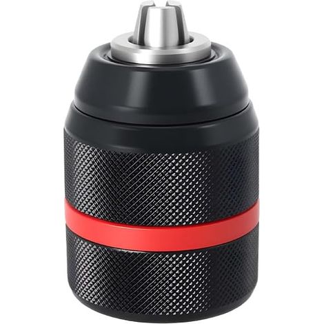 Mandrin de Perceuse Sans Clé M18, Montage 1/2-20 UNF, Adaptateur de Mandrin Auto-Serrant 13mm Compatible avec Perceuses/Visseuses, Outils Électriques et Outils Rotatifs pour Travail du Bois et Projete (1/5)