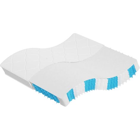 Matelas à ressorts ensachés dureté moyenne 200x200 (1/5)
