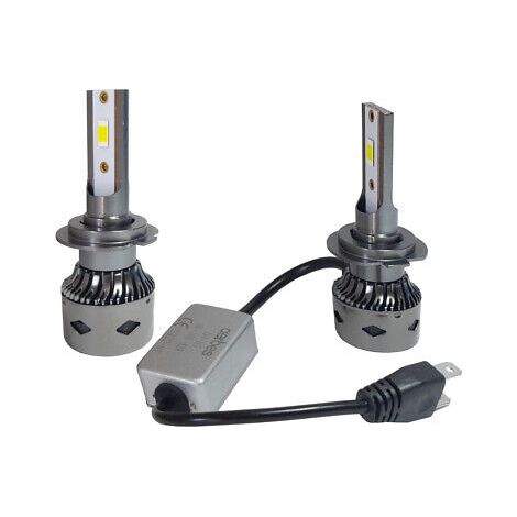 KIT FARI LUCI LED H7 CAMBUS D8 COPPIA LAMPADA AUTO MOTO 42W 6000K 4800LM 92152