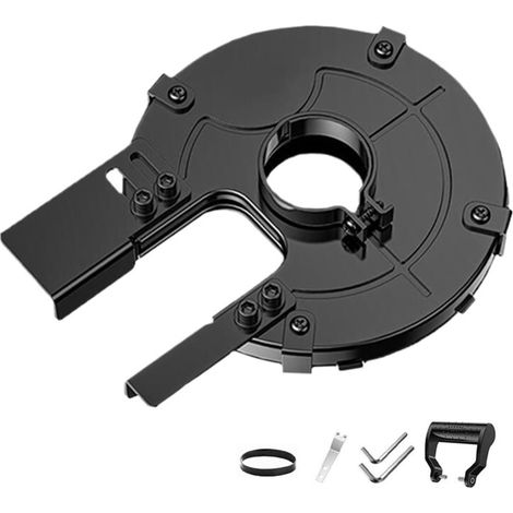 Capot de protection pour meuleuse d'angle — Écran de sécurité Enceinte de protection robuste Adapté aux travaux de construction, de rénovation, d'extérieur et de menuiserie (1/5)