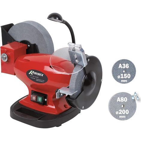 MOLA DA BANCO AD ACQUA SMERIGLIATRICE LUCIDATRICE 250W COMBINATA RIBIMEX