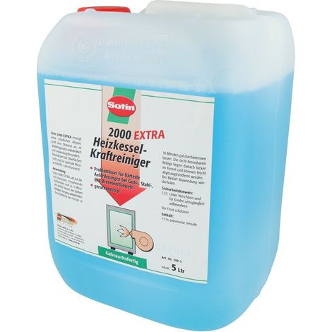 Nettoyant pour chaudières en fonte 2000