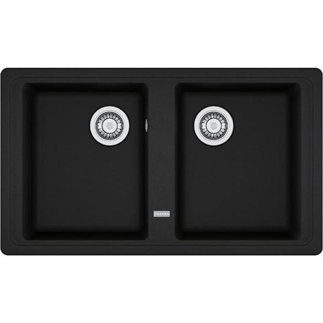 Franke Einbauspüle Basis BFG 620-86 Fragranit Black Matt