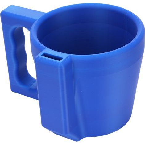 Wiederverwendbarer Eisbecherhalter, stilvolles Design, multifunktionale Isolierhülle für Joghurt, blaues gefrorenes Dessert (1/5)
