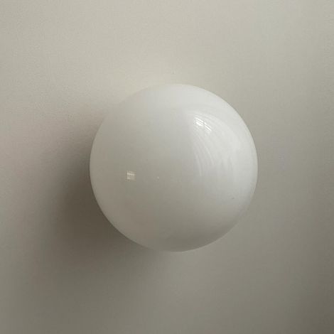 Applique Murale Moderne Plafonniers Luminaires E27 en Verre Lampe Murale Interieur Diamètre 20cm (1/5)