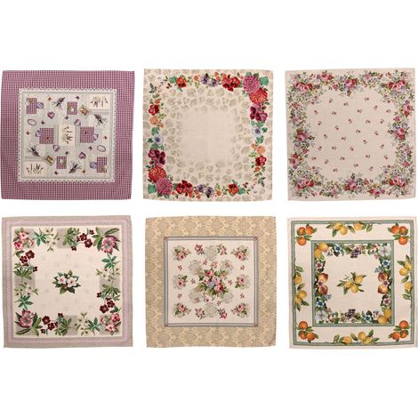 Tovaglia Centrino Runner Tavolo Fantasie Floreali In Gobelin Made Italy, misuraRunnercoloreGhirlanda Fiori (1/3)