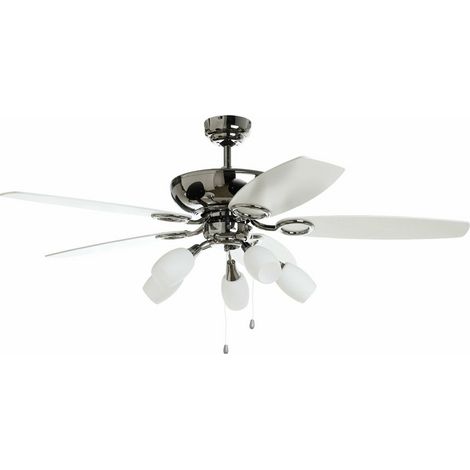 [GEBRAUCHT] B-Ware Lindby 5 Flügeliger Deckenventilator Cedrik Deckenlampe Lampe Leuchte E14 40 W