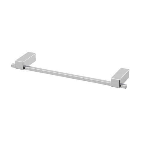 Porta asciugamani da parete 55 cm in acciaio cromato antiruggine Linea Unica Feridras