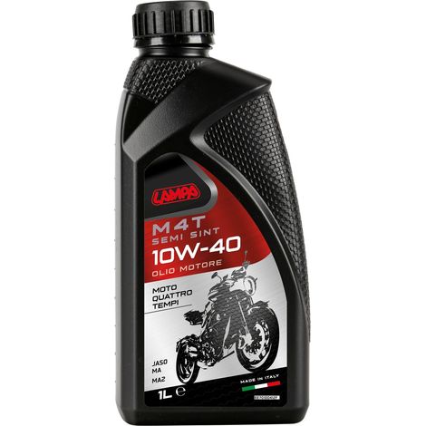M4T Semi Sint 10W-40, olio motore moto 4 tempi - 1 L (1/5)
