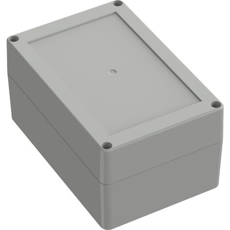 TRU COMPONENTS TC-10860824 Universal-Gehäuse 150 x 100 x 75 Polycarbonat Lichtgrau 1 St. (1/4)