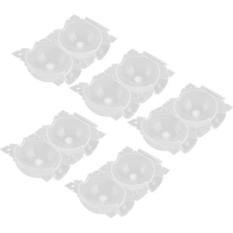 Lot de 10 boîtes de culture de racines pour plantes, structure robuste, verrouillage de sécurité, légères et portables, pour la propagation des mottes de racines. (1/5)