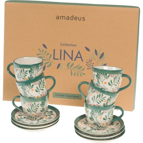 Amadeus - Coffret 6 tasses Lina (1/4)