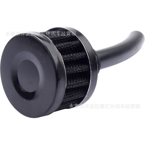 12mm Mini Motorcycle Go-Kart GX160 Air Filter Exhaust Filter with Oil Line 196cc CT200U (1/5)