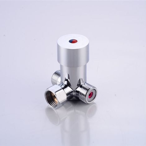 G1/2 hot and cold water valve, thermostatic mixing valve, bathroom water temperature control for baths, automatic faucet