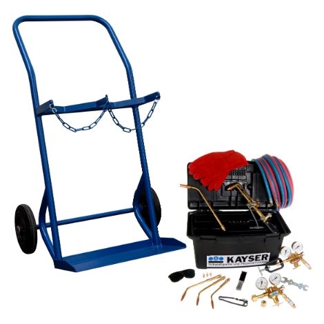 Kit complet AUTOGEN - sans bouteilles de gaz, boîte de montage KE 17/5m - Ensemble / 20 l