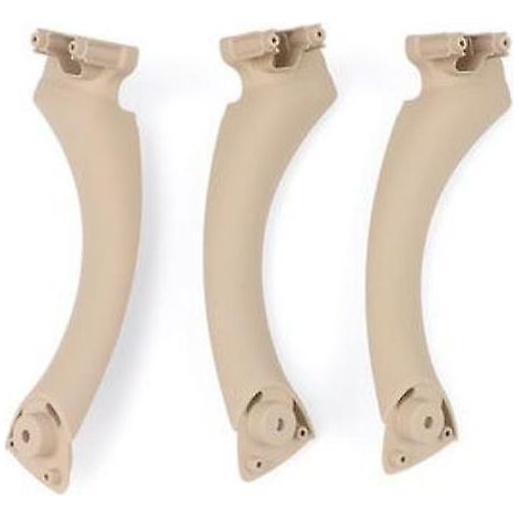 Poignées de porte intérieures de remplacement pour BMW Série 3 E90 318 320 325 330 335 - Intérieur beige des anciennes Série 3 [Ensemble de 3 pièces] (1/5)