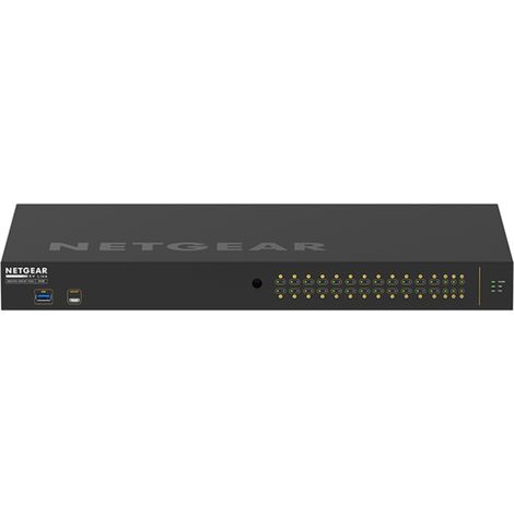 NETGEAR GSM4230P-100EUS switch di rete Gestito L2/L3 Gigabit Ethernet (10/100/1000) Supporto Power over Ethernet (PoE) 1U Nero (1/5)