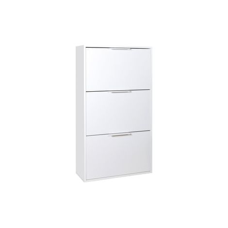 SCARPIERA 3A DOPPIA 119,4X24,8X65CM BIANCO
