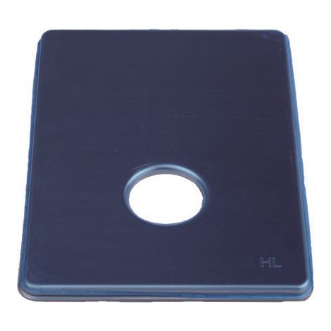 HL0440.1E Edelstahl-Abdeckplatte