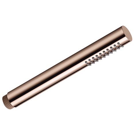 Douchette monojet laiton STYLO ronde - or rose - Cristina Ondyna (1/2)