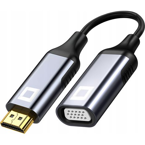Adaptateur HDMI vers VGA CO2, convertisseur Full HD 1080p 60 Hz