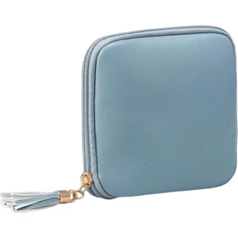 Petit Coffret Bijoux Rangement Doux Multicouche Pour Colliers Organisateur Pour Collier Zip Pour Vacances Plein Air Long Trajet Mère Femme Adolescente (1/5)
