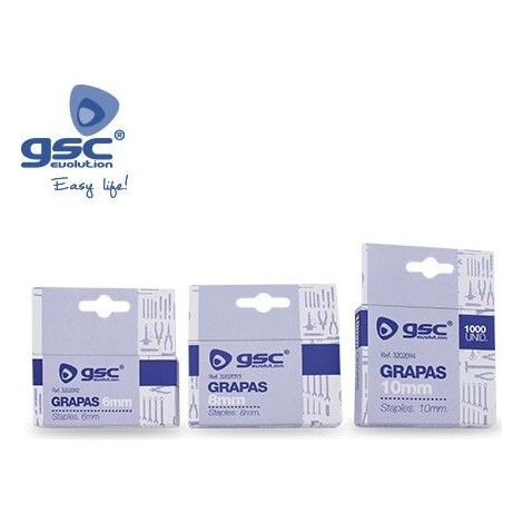 Boîte de 1000 agrafes 8 mm GSC 003202093