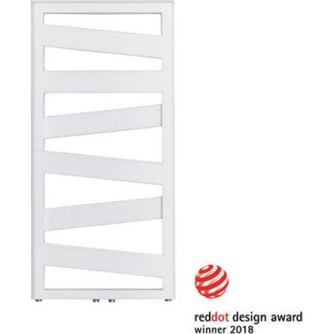 TERMOARREDO ZEHNDER RIBBON H. 1017 Bianco Largh. cm 60