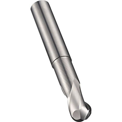Fresa a raggio S629 D.3mm lunghezza inserto 20mm HM lucidata Z.2