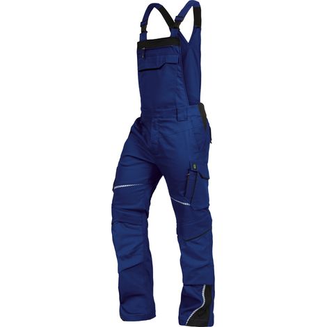 Leibwächter Latzhose Flex-Line FLEXL Gr. 27 kornblau/schwarz (1/5)