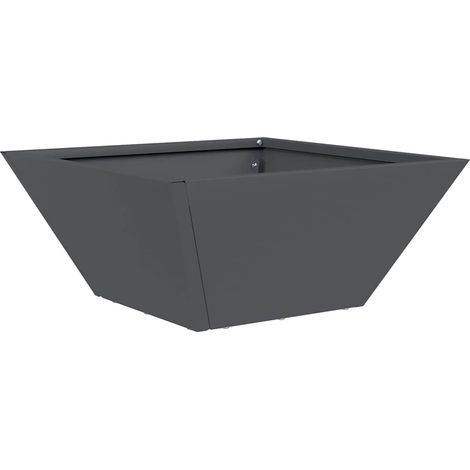 Maison Exclusive - Cache-pot de jardin Anthracite 35 x 35 x 15 cm