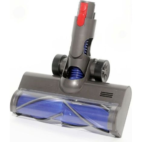Brosse pour dyson V7V8V10V11V15,tête de brosse à rouleau avec lumière LED pour éliminer la poussière invisible, brosse à terre à entraînement direct tête d’aspiration green light process anti-enroulem (1/3)